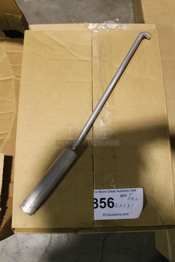 NEW! Commercial Stainless Steel Lifters For Fryer Baskets. 16x1x1. 8X Your Bid! 