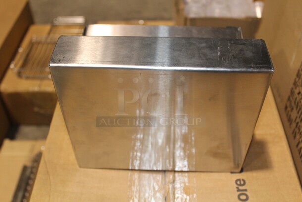 NEW! Custom Commercial Stainless Steel Organizer. 8.25x6x7. 4X Your Bid!  - Image 3 of 3