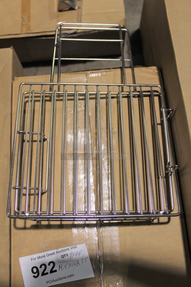 NEW! 4 Commercial Stainless Steel Fryer Baskets. 14.5x10x1.5. 4X Your Bid!