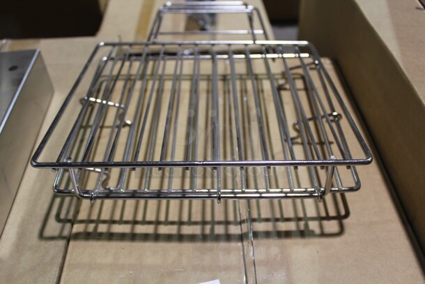 NEW! 4 Commercial Stainless Steel Fryer Baskets. 14.5x10x1.5. 4X Your Bid! - Image 2 of 2