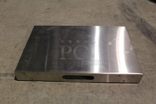 NEW! 7 Custom Commercial Stainless Steel Tea Dispenser Stands.  20x13.5x2. 7X Your Bid! 