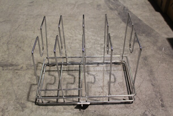 NEW! 2 American Metalcraft 18040 Pizza Screen/Pan Racks. 9x14x4. 2X Your Bid!