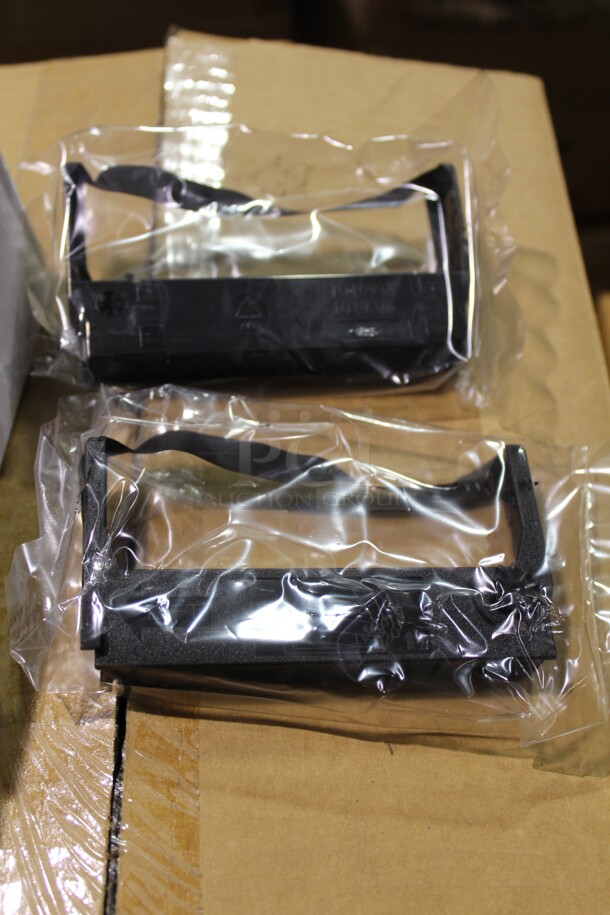 NEW IN BOX! 12 Boxes (6 Each) Epson ERC-23 Black Ink Cartridges. 12X Your Bid! 