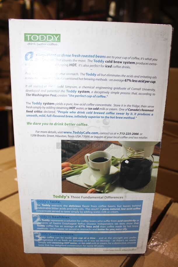 NEW IN BOX! 4 Toddy Cold Brew Coffee Systems. 4X Your Bid!  - Image 2 of 2