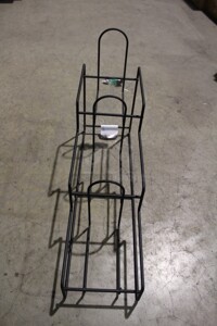 NEW! 7 Server Black Metal 3 Tier Chip/Snack Displays. 6.25x21.5x14. 7X Your Bid! 