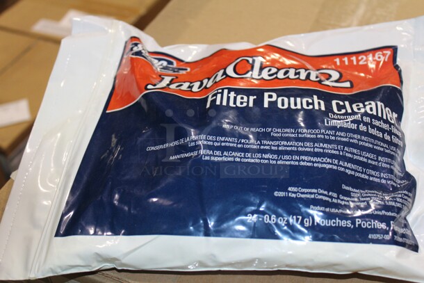 16 Boxes Java Clean 2 Filter Pouch Cleaner. 16X Your Bid! 