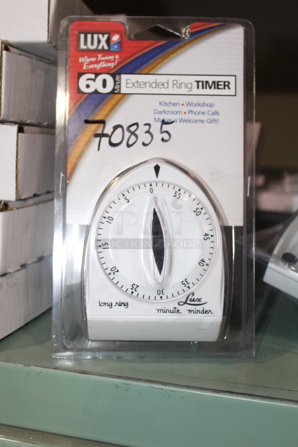 NEW! 3 Lux Extended Ring Timers. 3x Your Bid! 