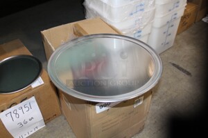 ALL ONE MONEY! Winco 15" Aluminum Pizza Pans 