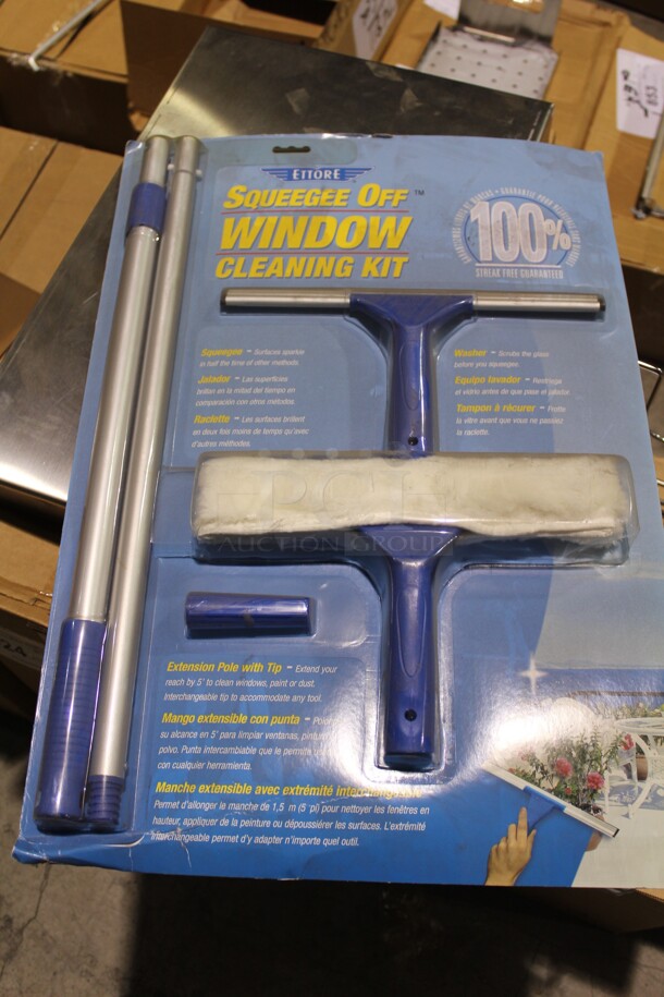 NEW! Ettore Squeegee Window Cleaning Kit. 