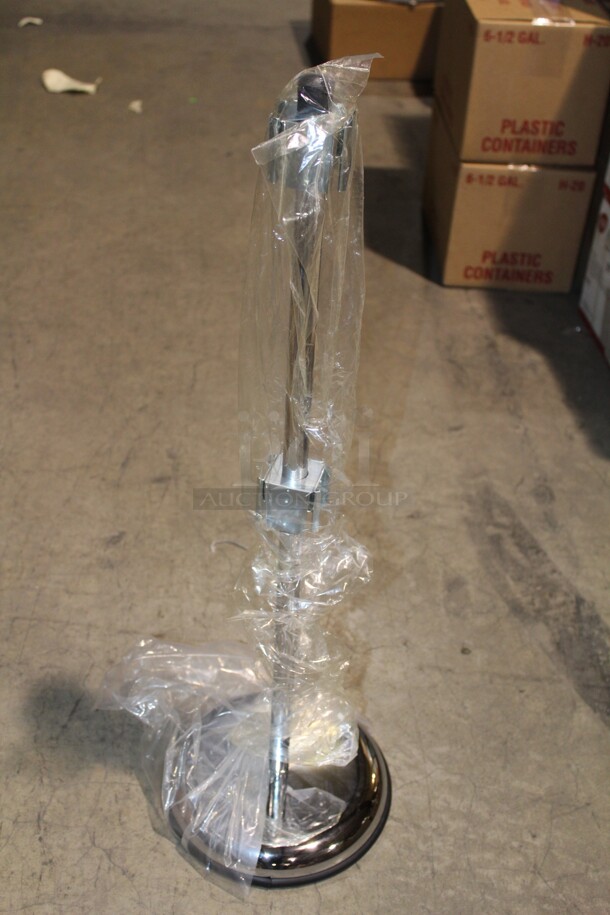 NEW! 2 San Jamar Commercial Revolving Cup And Lid Dispenser Stand. 2X Your Bid!  - Image 1 of 3