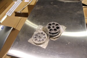 NEW! (4) Alfa 1/2 Inch Grinder Plate For Meat Grinder. 4X Your Bid! 