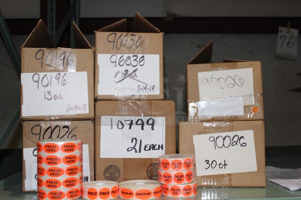 ALL ONE MONEY! Assorted Labels.  - Image 2 of 2