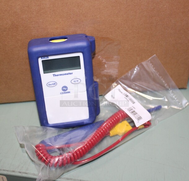 NEW! 6 Comark KM28 Digital Thermocouple Temperature Tester. 5x3.25x6.75. 6X Your Bid! 