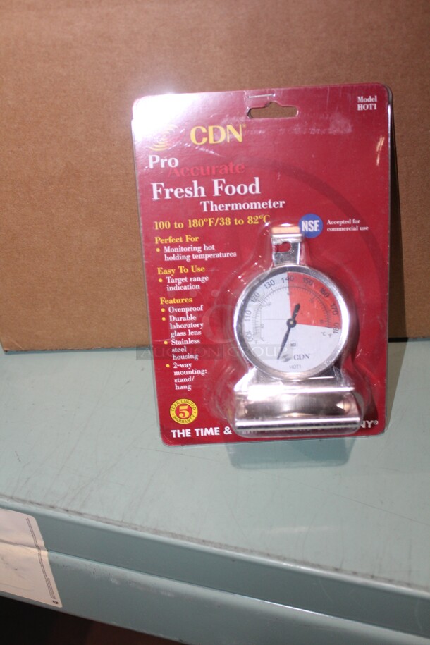 NEW! 10 CDN Fresh Food Thermometers. 10X Your Bid!