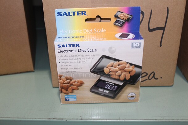 NEW IN BOX! 10 Salter Electronic Diet Scales. 10X Your Bid! 