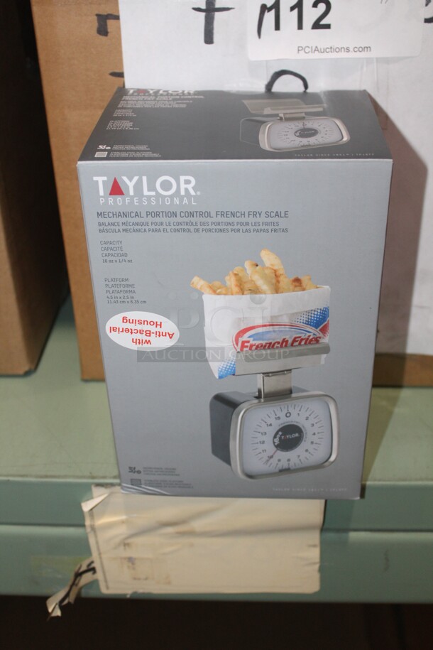 NEW IN BOX! 9 Taylor Mechanical Portion Control French Fry/Food  Scales. 9X Your Bid! 