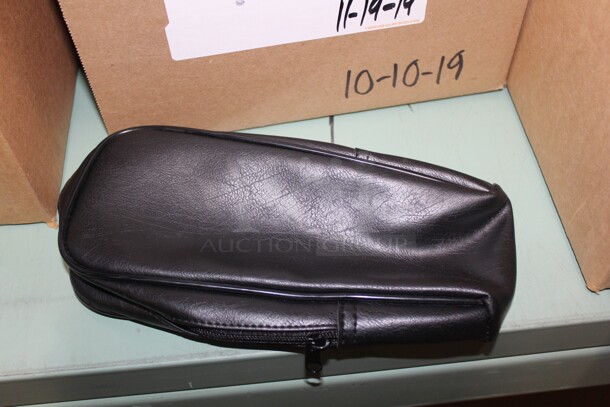 8 Leather Pouches. 10x5  8X Your Bid! 