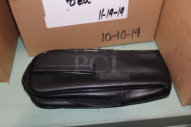 8 Leather Pouches. 10x5  8X Your Bid!  - Image 2 of 2
