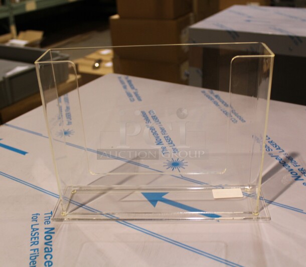 NEW! Winco Clear Commercial Plastic Application Form Holders. 10x2.25x8. 4x Your Bid!  - Image 2 of 2