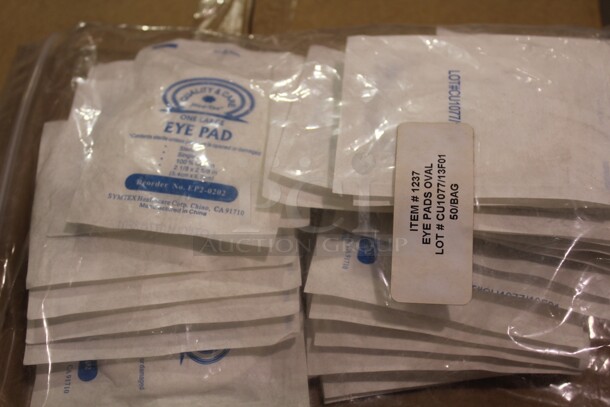 ALL ONE MONEY! 3 Boxes First Aid Oval Eye Pads.  - Image 2 of 4