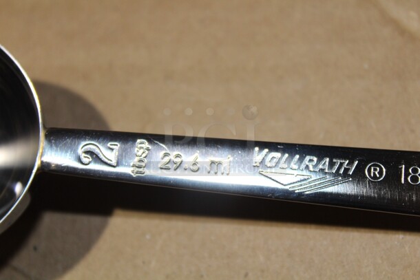 ALL ONE MONEY! Vollrath Commercial Stainless Steel 2 Tbsp Measuring Spoons.  - Image 3 of 3