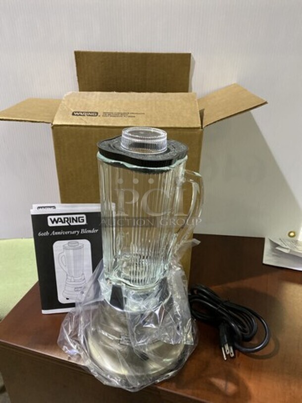 Brand New In The Box! Waring Bar Blender! Model WBB100! 115V 1 Phase!