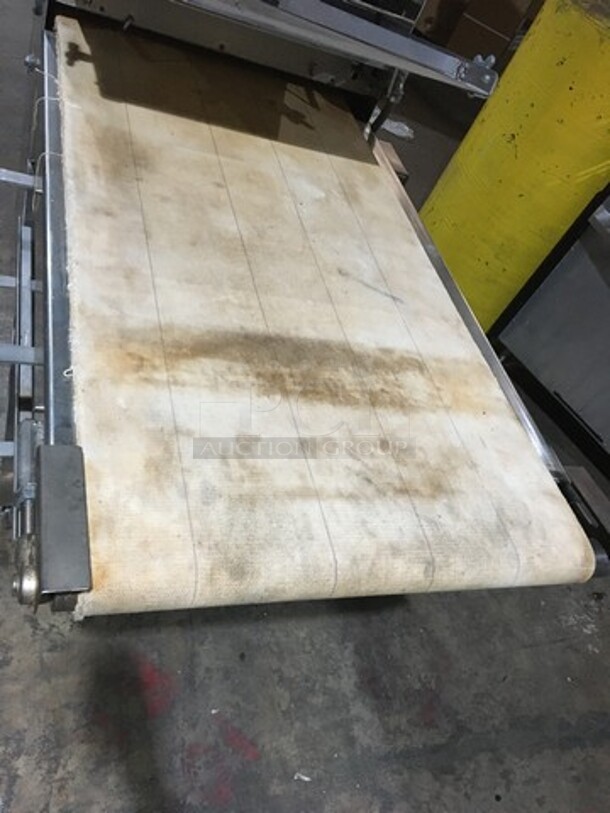 Acme Commercial Floor Style Heavy Duty Dough Sheeter! All Stainless Steel! Model 88 Serial 15139! 115V 1Phase! On Casters! - Image 5 of 12