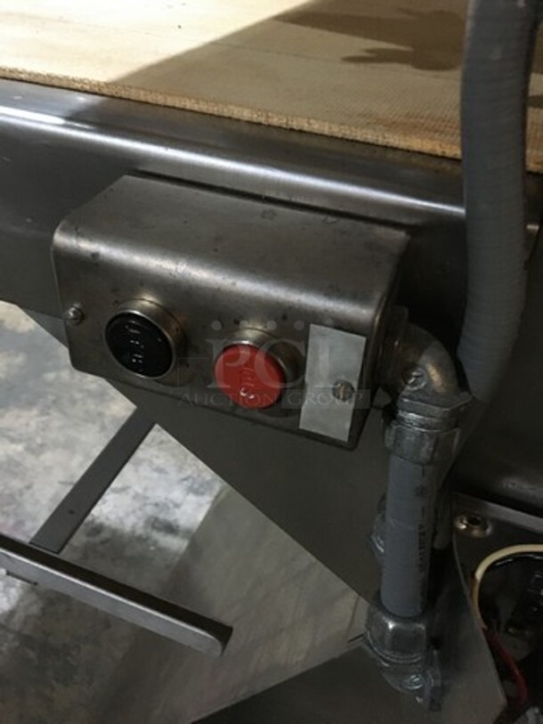 Acme Commercial Floor Style Heavy Duty Dough Sheeter! All Stainless Steel! Model 88 Serial 15139! 115V 1Phase! On Casters! - Image 11 of 12