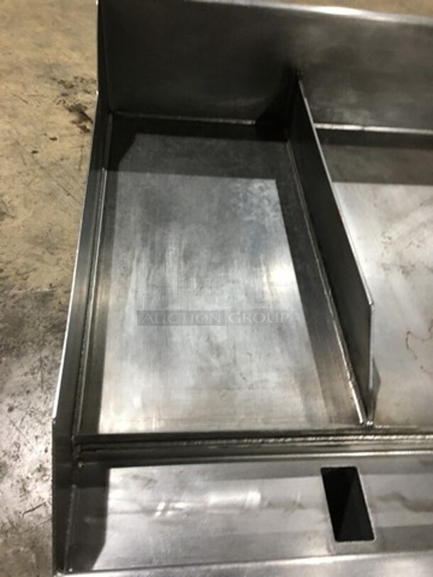 All Stainless Steel Natural Gas Powered 48 Inch Flat Griddle! With Backsplash!   - Image 6 of 9