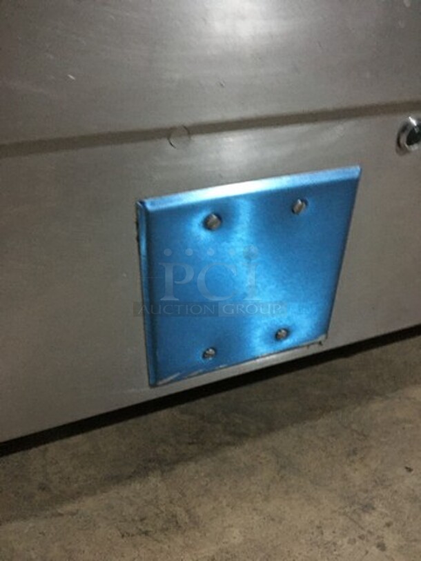 All Stainless Steel Natural Gas Powered 48 Inch Flat Griddle! With Backsplash!   - Image 8 of 9