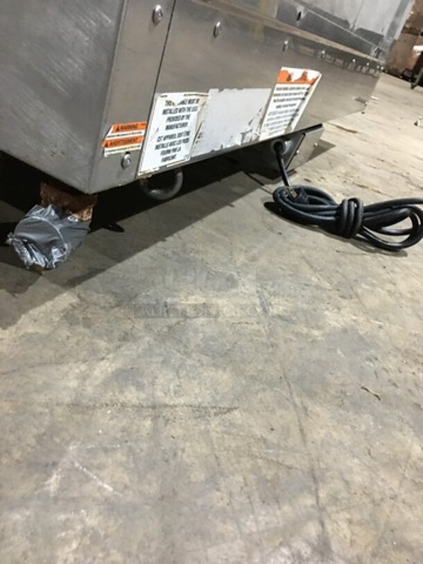 All Stainless Steel Natural Gas Powered 48 Inch Flat Griddle! With Backsplash!   - Image 9 of 9