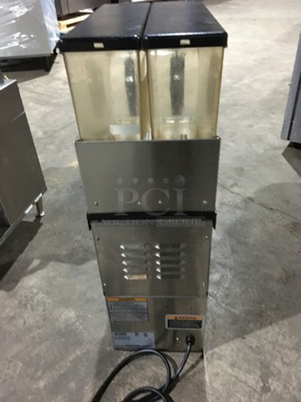 Bunn Commercial Countertop Dual Coffee Bean Grinder! All Stainless Steel! Model MHG! 120V 1Phase! - Image 3 of 11
