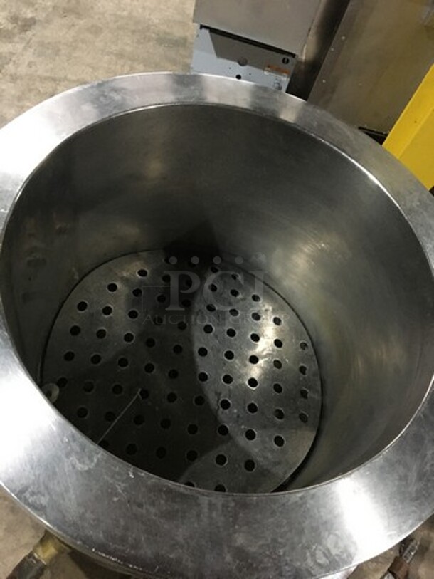 Empire Commercial Natural Gas Powered Bagel Kettle! All Stainless Steel! On Legs! - Image 5 of 9