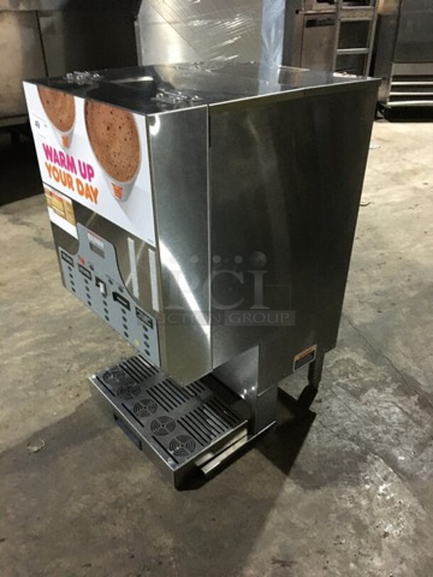 Bunn Commercial Countertop 5 Flavor Hot Beverage Dispenser! All Stainless Steel!  - Image 2 of 9