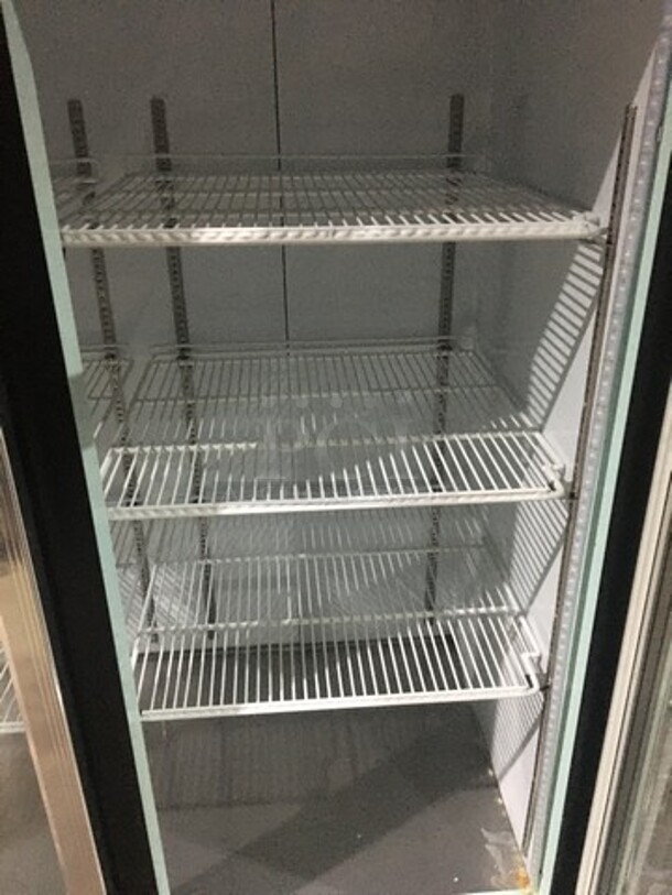 EQ Kitchen Line Commercial 3 Door Reach In Freezer Merchandiser! With Poly Coated Racks! Model SD19L3! 115V! On Commercial Casters! - Image 5 of 8