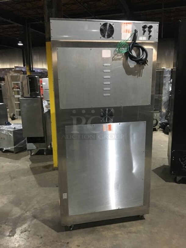 Nuvu Subway Edition Double Deck Convection Oven/Proofer Combo! With View Through Doors! All Stainless Steel! Model SUB123 Serial 389766000705! 208V 3+N Phase! On Commercial Casters! - Image 3 of 11