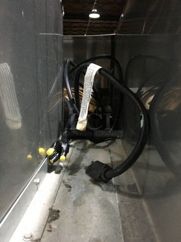 True Commercial 2 Door Reach In Refrigerator! With Poly Coated Racks! All Stainless Steel! Model TG2R2S Serial 7321687! 115V 1Phase! On Casters! - Image 9 of 9