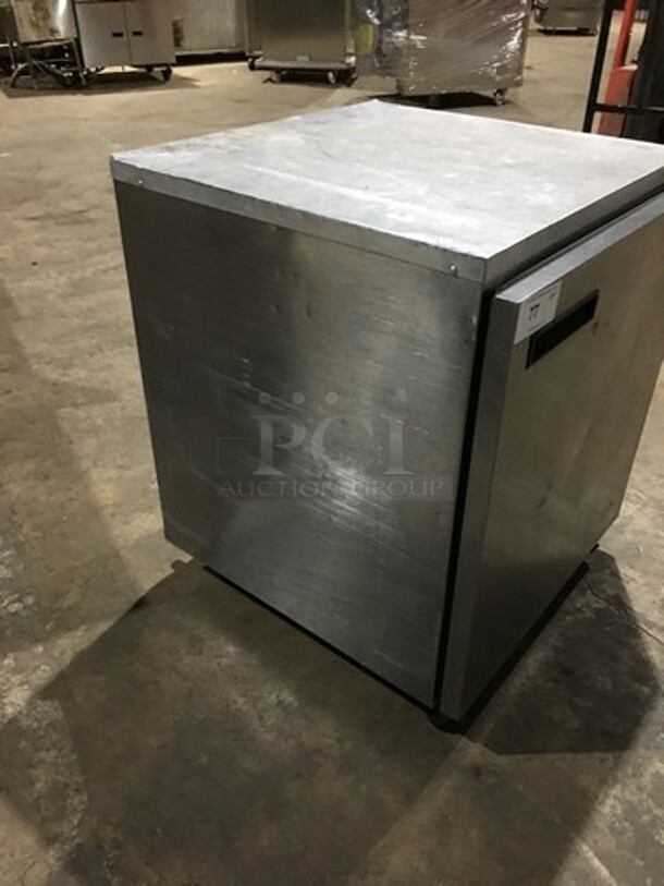Delfield Commercial Single Door Lowboy/Worktop Cooler! All Stainless Steel! Serial 1405152002438! 115V 1Phase!  - Image 2 of 8