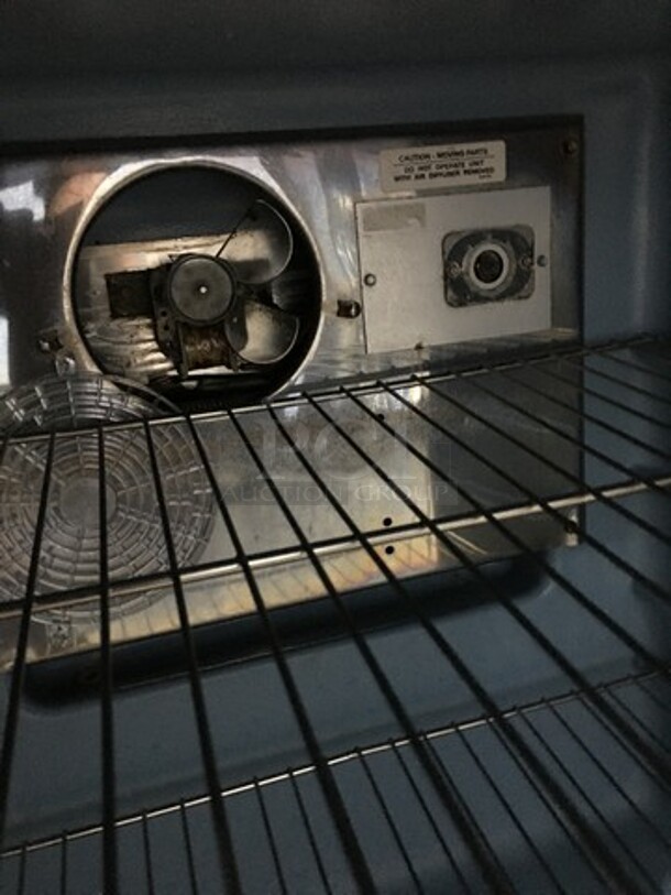 Delfield Commercial Single Door Lowboy/Worktop Cooler! All Stainless Steel! Serial 1405152002438! 115V 1Phase!  - Image 6 of 8