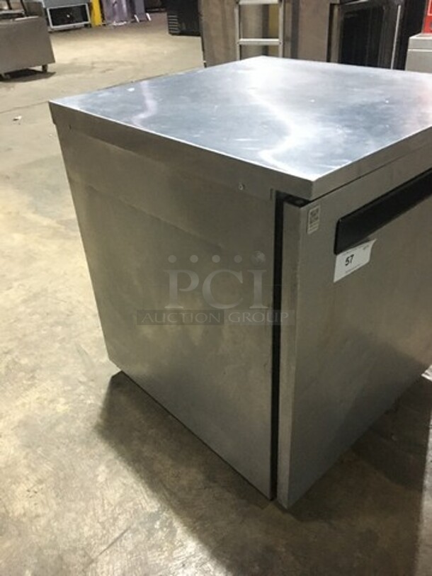 Delfield Commercial Single Door Lowboy/Worktop Cooler! All Stainless Steel! Model 406STAR2 Serial 0605036103748T! 115V 1Phase! - Image 3 of 8