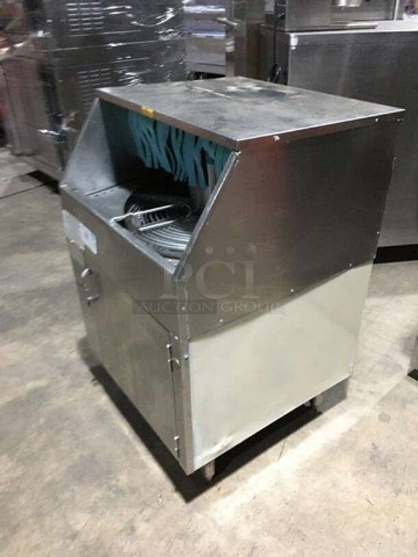 Moyer Diebel Commercial Glass Dishwasher! All Stainless Steel! On Legs! - Image 2 of 8