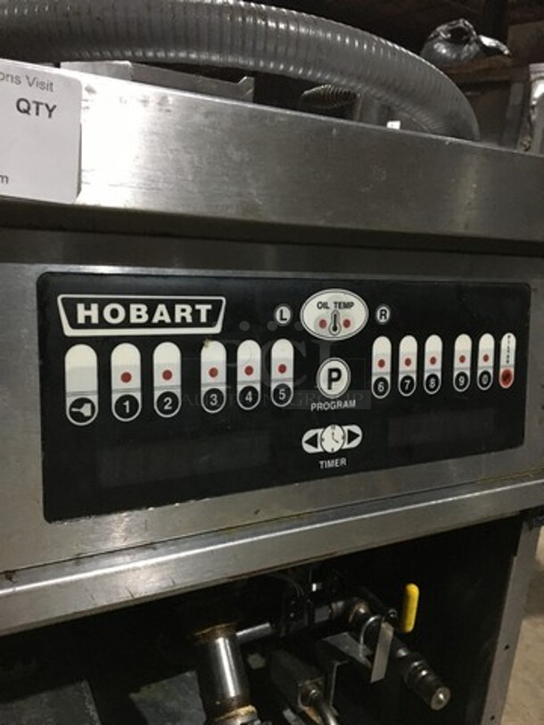 Hobart Commercial Electric Deep Fat Fryer! With Metal Basket! All Stainless Steel! Model 1HF85CF Serial 481656344! 208V 3Phase! On Commercial Casters! - Image 7 of 10