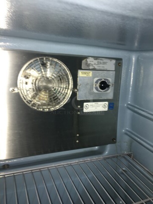 Delfield Commercial Single Door Lowboy/Worktop Cooler! All Stainless Steel! Model 406STAR2 Serial 0605036103748T! 115V 1Phase! - Image 6 of 8
