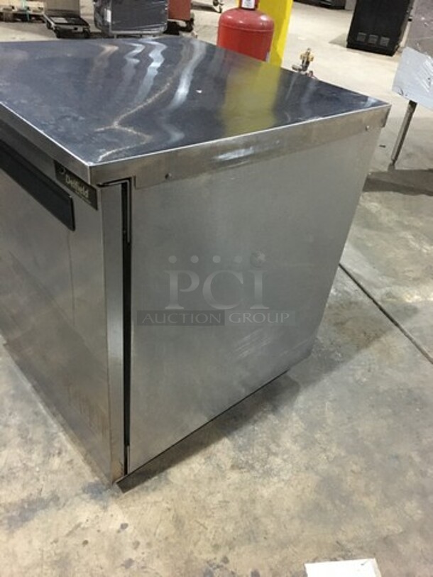 Delfield Commercial Single Door Lowboy/Worktop Cooler! All Stainless Steel!  - Image 2 of 8