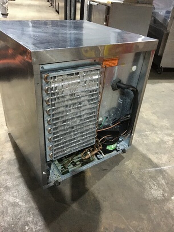 Delfield Commercial Single Door Lowboy/Worktop Cooler! All Stainless Steel!  - Image 3 of 8