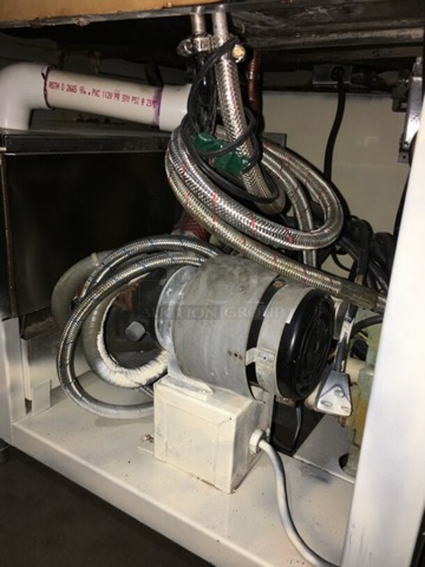 Moyer Diebel Commercial Glass Dishwasher! All Stainless Steel! On Legs! - Image 8 of 8