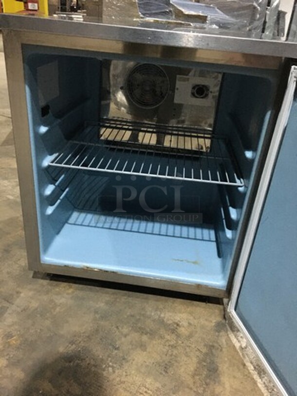 Delfield Commercial Single Door Lowboy/Worktop Cooler! All Stainless Steel!  - Image 5 of 8