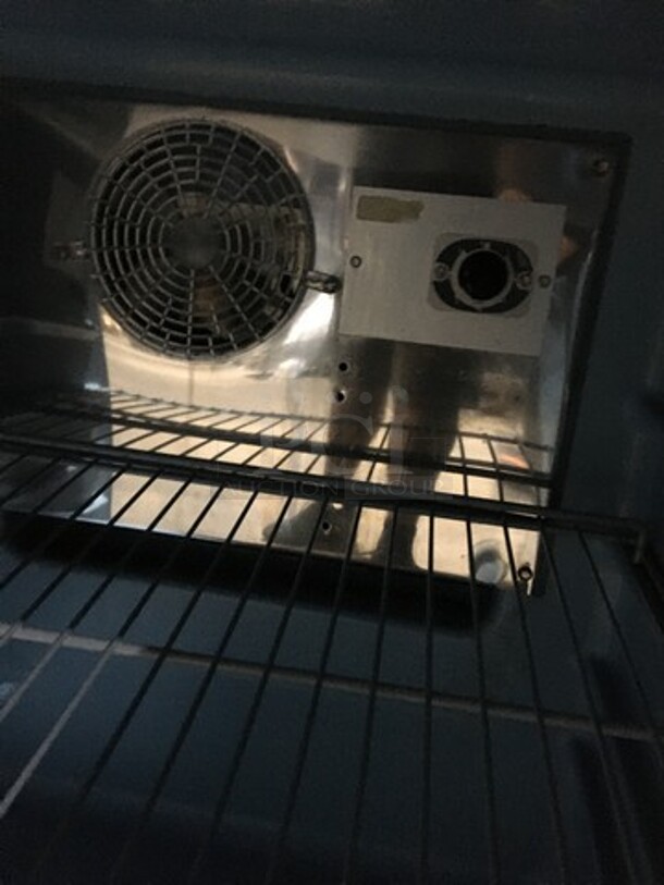 Delfield Commercial Single Door Lowboy/Worktop Cooler! All Stainless Steel!  - Image 6 of 8