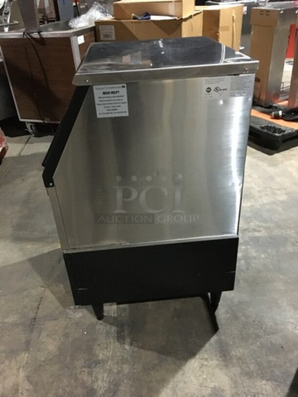 Maxx Ice Commercial Under The Counter Ice Making Machine! All Stainless Steel! Model MIM250 Serial 02500217085! 115V! - Image 2 of 9