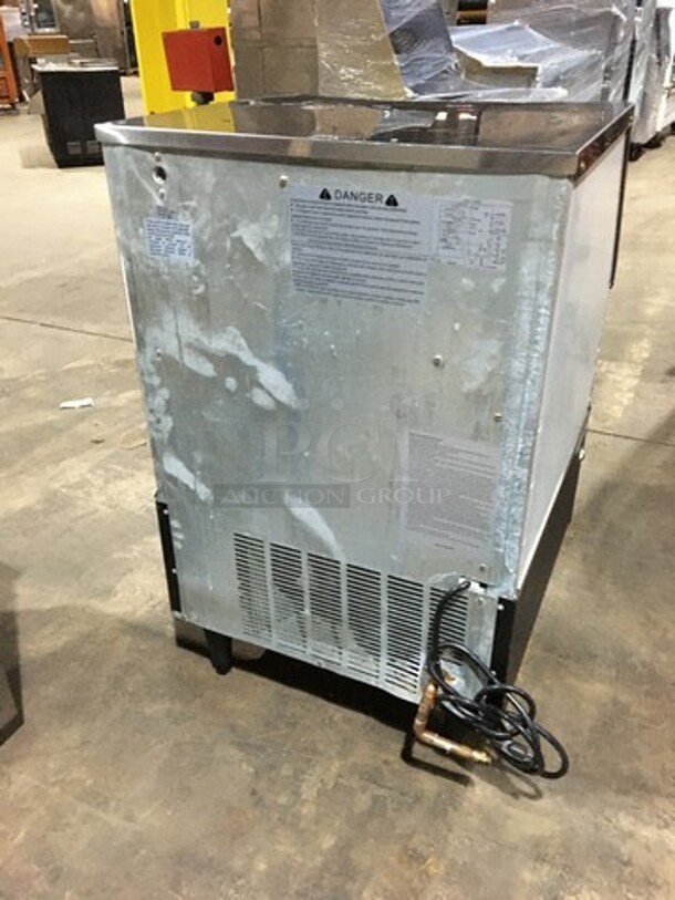 Maxx Ice Commercial Under The Counter Ice Making Machine! All Stainless Steel! Model MIM250 Serial 02500217085! 115V! - Image 4 of 9